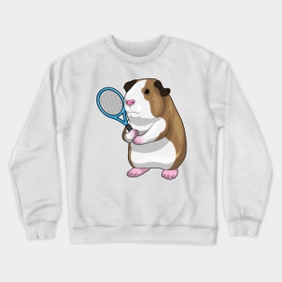 Guinea pig Tennis Tennis racket Crewneck Sweatshirt